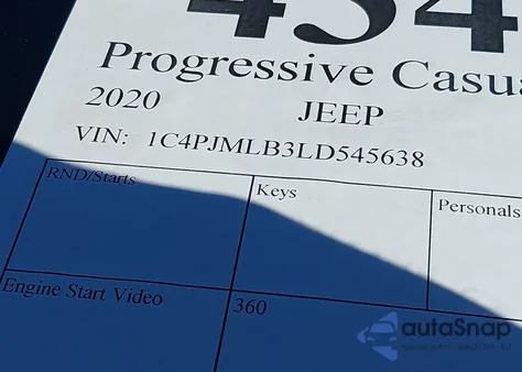 2020 Jeep Cherokee Latitude Plus 4X4 from USA, damaged, VIN 1C4PJMLB3LD545638